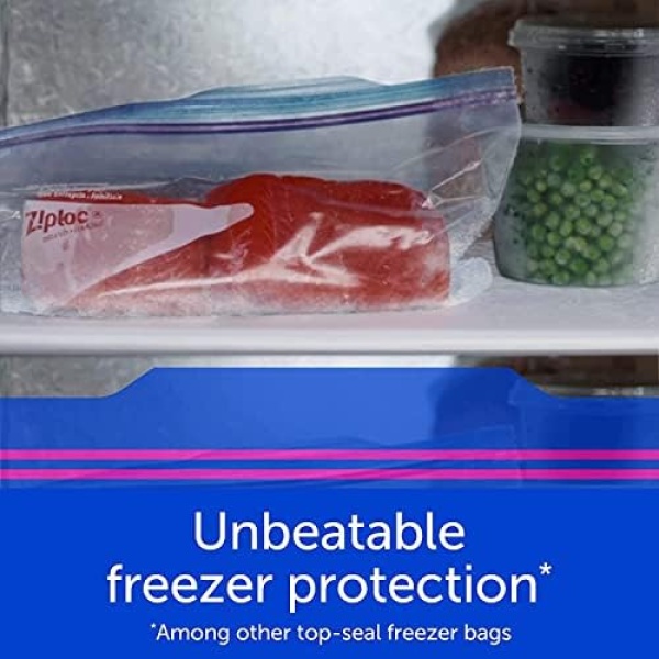 Ziploc Extra Large Food Storage Freezer Bags with Double Zipper Seal - Image 10