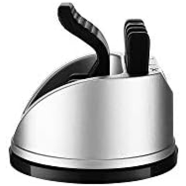 SHARPAL 191H Kitchen Chef Knife Scissors Sharpener for Straight & Serrated - Image 4