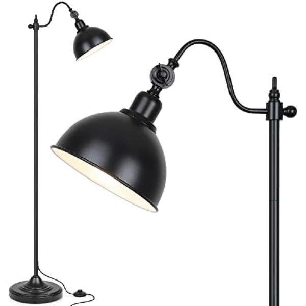 Mlambert Industrial LED Standing Floor Lamp Modern with 11W LED Bulb