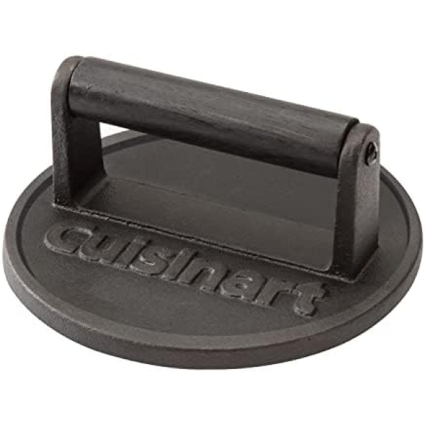 Cuisinart CISB-111 Smashed Burger Press, Cast Iron