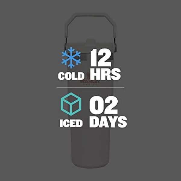 Stanley IceFlow Stainless Steel Tumbler with Straw - Vacuum Insulated Water - Image 5