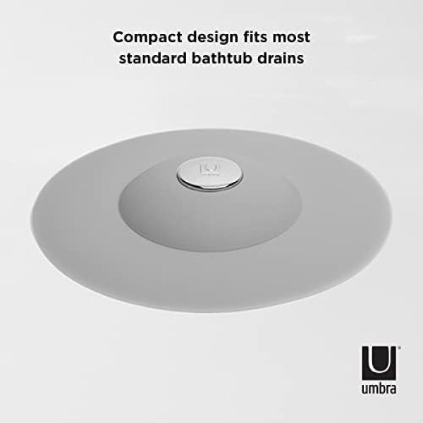 Umbra Flex Drain Stop/Hair Catcher, Grey - Image 3