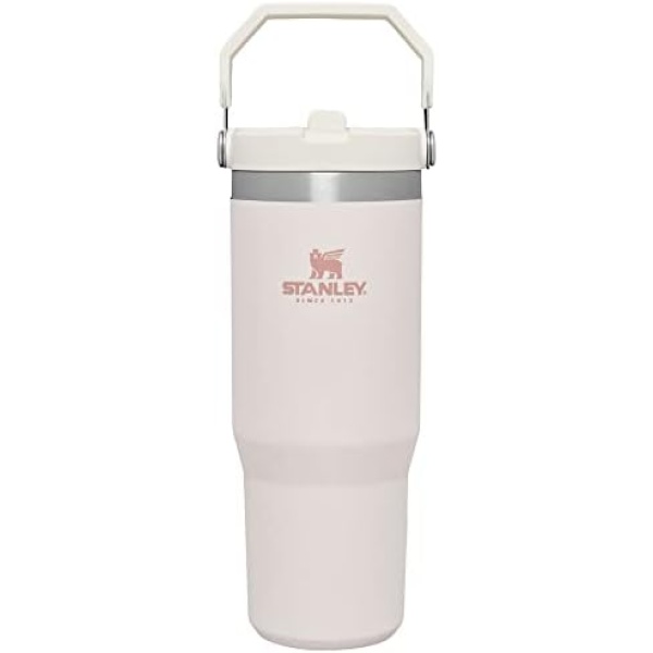 Stanley IceFlow Stainless Steel Tumbler with Straw - Vacuum Insulated Water