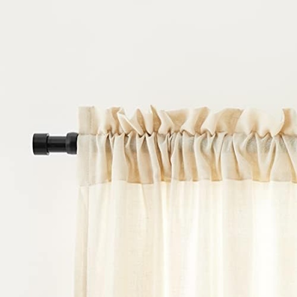 Umbra Cappa 1-Inch Curtain Rod, Includes 2 Matching Finials, Brackets - Image 8