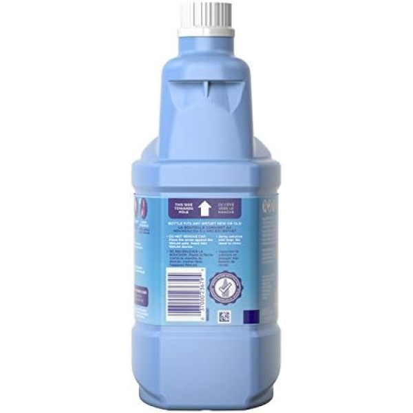Swiffer WetJet All Purpose Floor Cleaner Solution, Liquid Refill Bottle, Open - Image 2
