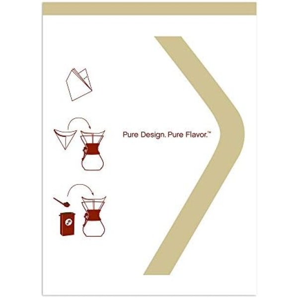 Chemex Bonded Filter - Natural Square - 100 ct - Exclusive Packaging - Image 3