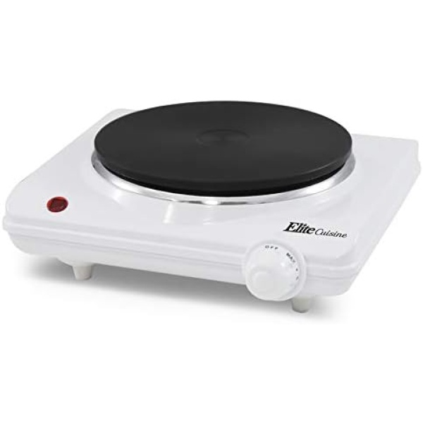 Elite Gourmet Countertop Coiled, Electric Hot Burner, Temperature Controls - Image 4