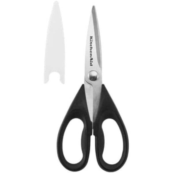 KitchenAid All Purpose Shears with Protective Sheath, One Size, Black