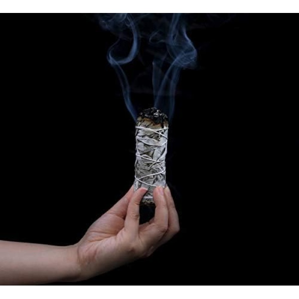 White Sage Smudge Sticks - 6 - 4" Sage Bundles - Perfect Sage Stick Smudge Stick - Image 2