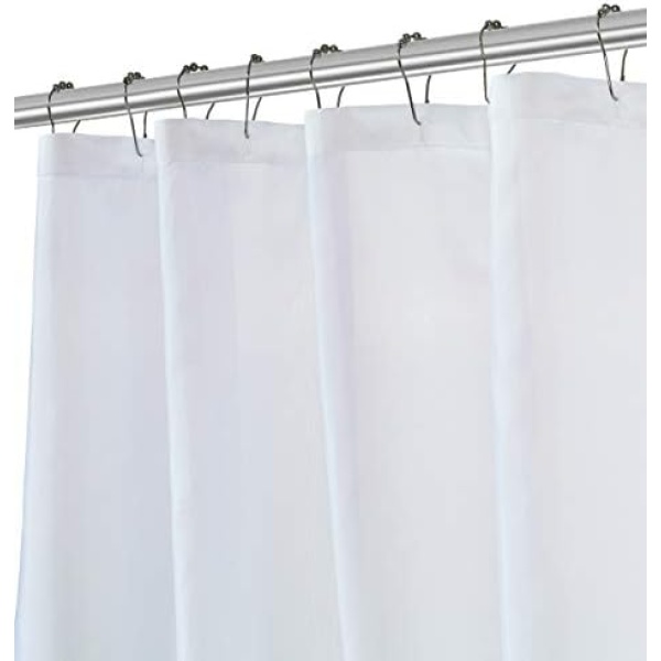 Home Beyond & HB design - Water-Repellent Durable Fabric Shower Curtain Liner - Image 3