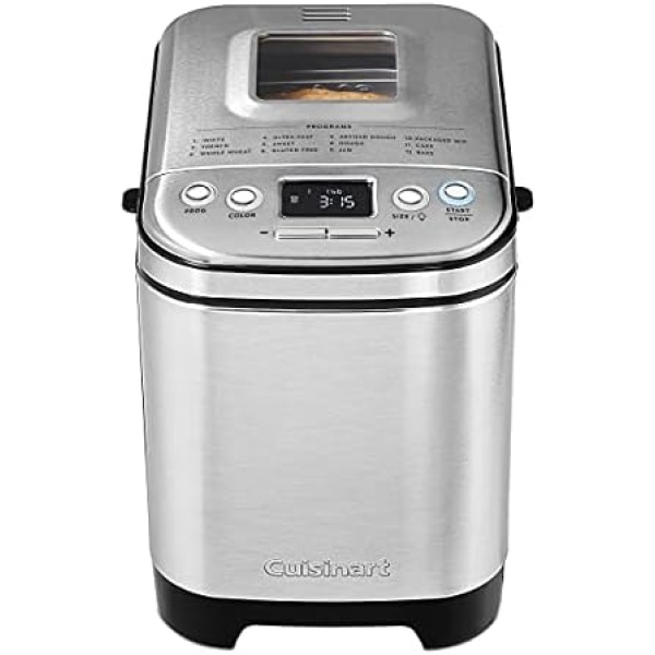 Cuisinart CBK-110C Compact Automatic Bread Maker, Stainless Steel - Image 3
