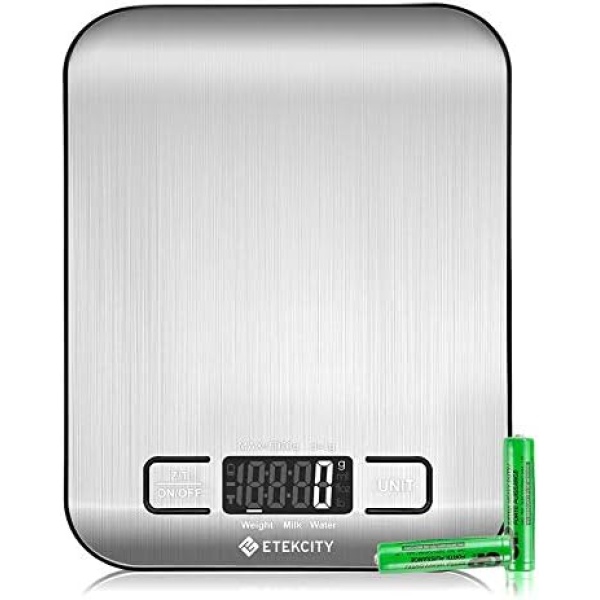 Etekcity Food Kitchen Scale, Digital Grams and Ounces for Weight Loss, Baking