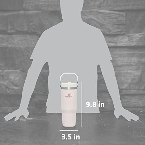 Stanley IceFlow Stainless Steel Tumbler with Straw - Vacuum Insulated Water - Image 6