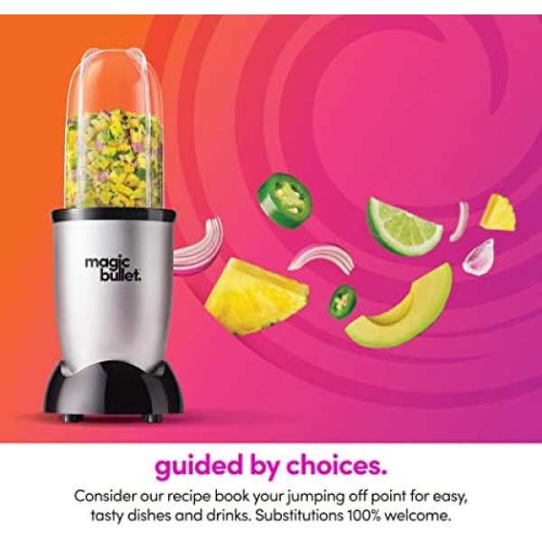 Magic Bullet Blender, Mixer & Mini-Food Processor In-One (17-Piece Set) - Image 7