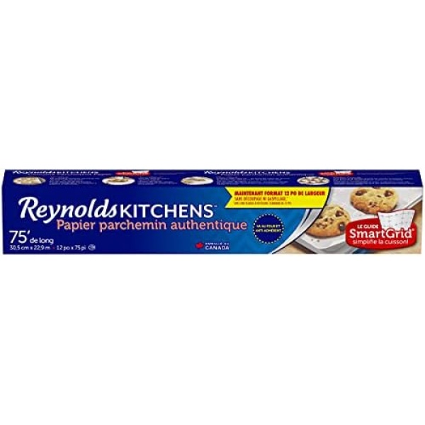 Reynolds Kitchens Parchment Paper (Premium, Non-Stick, 75 Square Foot Roll) - Image 2