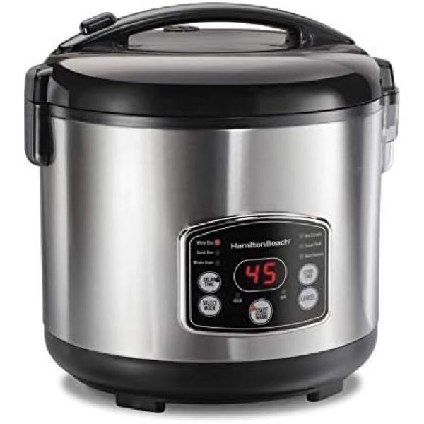 Hamilton Beach Rice & Hot Cereal Cooker, 7-Cups uncooked resulting in 14-Cups