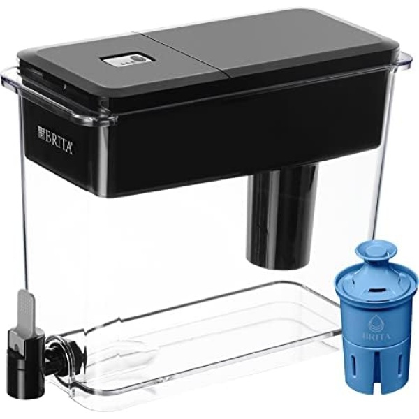 Brita Extra Large 27 Cup Filtered Water Dispenser with 1 Brita Elite Filter