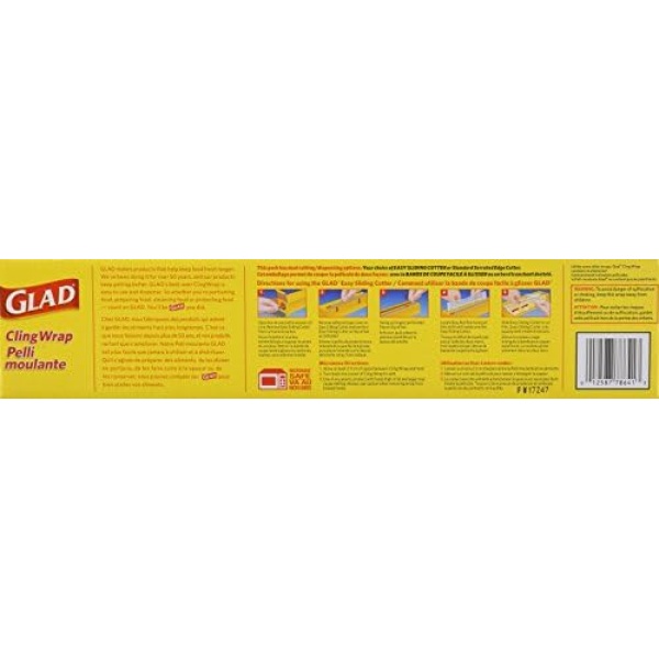 Glad ClingWrap Plastic Wrap, 300 Metre Roll - Image 3