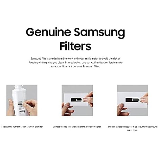 2 Pack Samsung DA29-00020B HAF-CIN/EXP Refrigerator Water Filter (2 Items) - Image 6