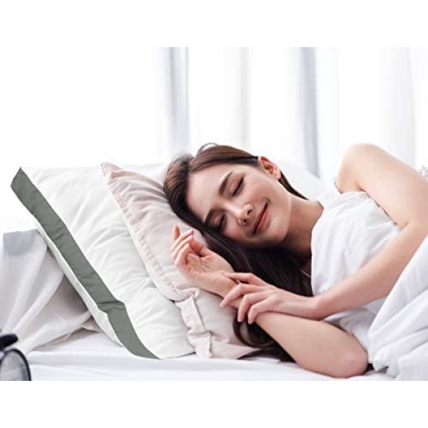 Utopia Bedding Bed Pillows for Sleeping Queen Size (Grey), Set of 2, Cooling - Image 8