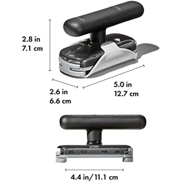 OXO Good Grips Twisting Jar Opener with Basepad, Black - Image 2