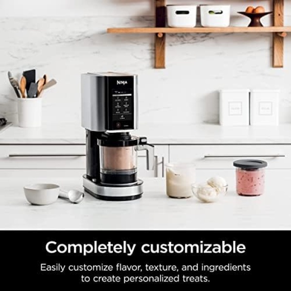 Ninja NC301C, CREAMi Ice Cream, Gelato, Milkshake, Sorbet, Smoothie Bowl - Image 3