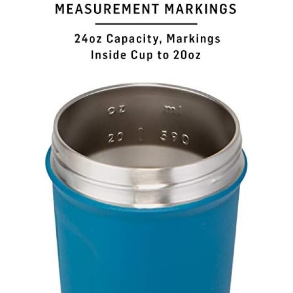 BlenderBottle Strada Shaker Cup Insulated Stainless Steel Water Bottle - Image 4