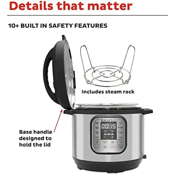 Instant Pot Duo 7-in-1 Electric Pressure Cooker, Slow Cooker, Rice Cooker - Image 5