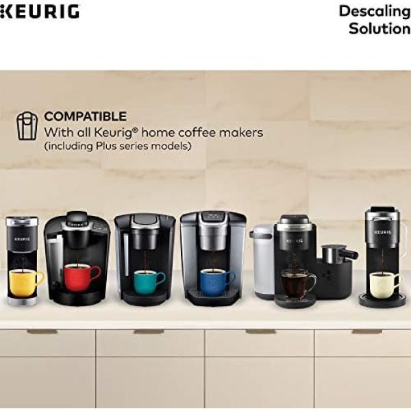 Keurig Brewer Cleaner Includes 14 oz. Descaling Solution, Compatible Classic/1.0 - Image 4