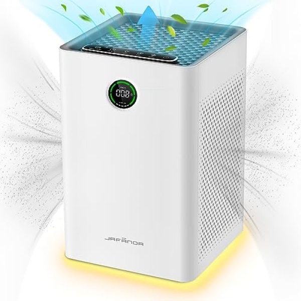 Jafanda Air Purifiers for Home Large Room,1190 sqft Coverage,3-Stage Filtration