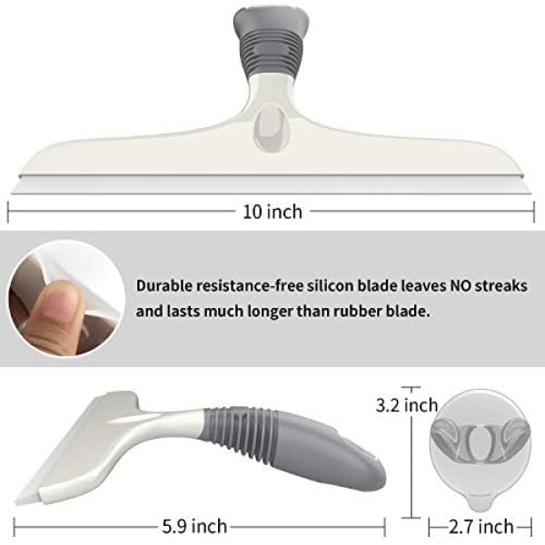 MR.SIGA Multi-Purpose Silicon Squeegee for Window, Glass, Shower Door - Image 6