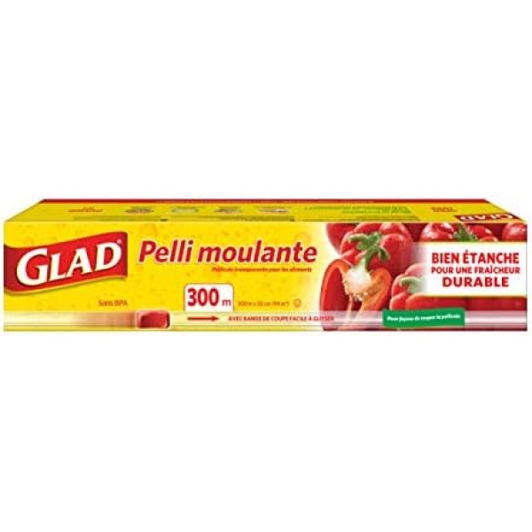 Glad ClingWrap Plastic Wrap, 300 Metre Roll - Image 2