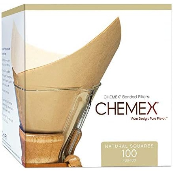 Chemex Bonded Filter - Natural Square - 100 ct - Exclusive Packaging - Image 2