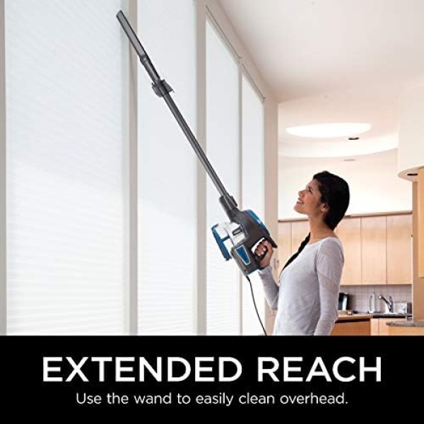 Shark Rocket Ultra-Light Upright Vacuum Cleaner, Blue (HV300C) - Image 4