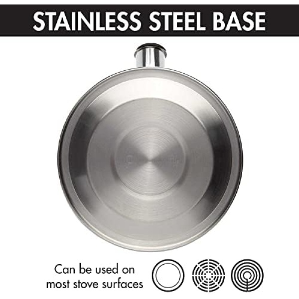 Primula Stewart Whistling Stovetop Tea Kettle Food Grade Stainless Steel - Image 8