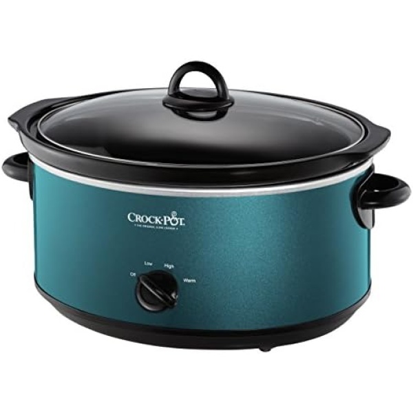 Crockpot SCV700-KT Design to Shine 7QT Slow Cooker Turquoise