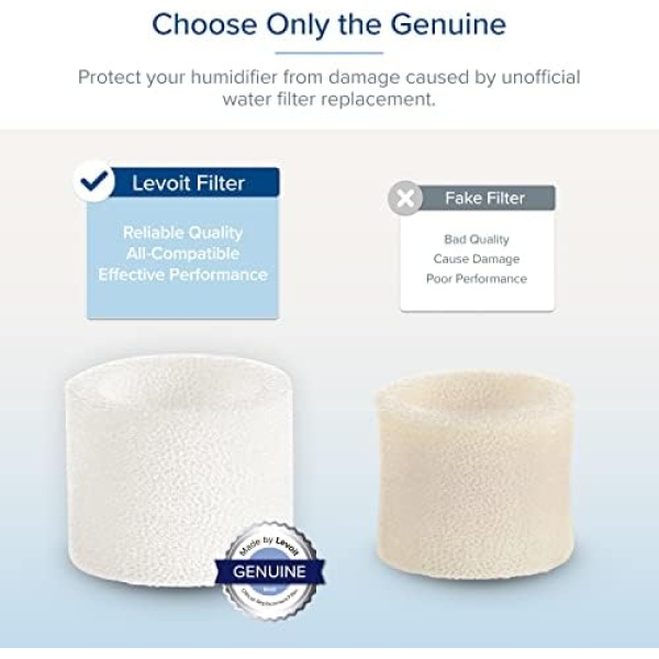 LEVOIT 10-Pack Humidifier Replacement Filters, Capture Fine Particles in Water - Image 4