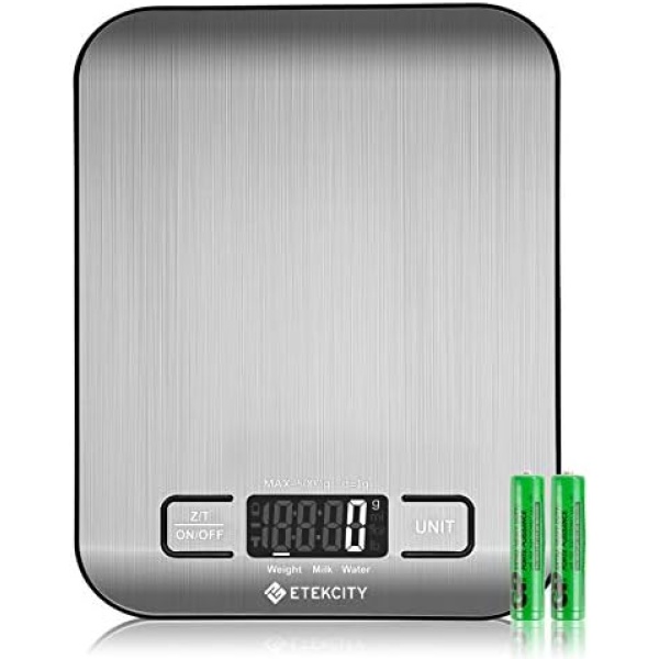 Etekcity Food Kitchen Scale, Digital Grams and Ounces for Weight Loss, Baking - Image 15