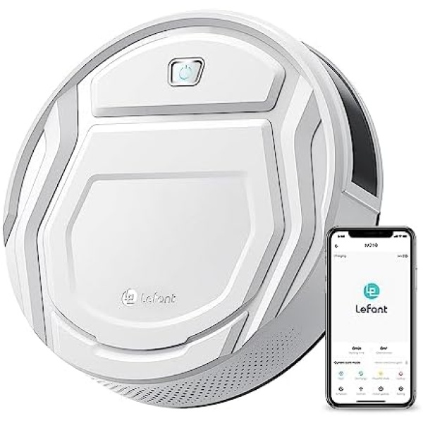 Lefant Robot Vacuums, 2200Pa Strong Suction, 6 Cleaning Modes, Auto Robotic