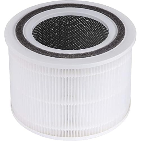Levoit Core 300 Air Purifier Replacement Filter, 3-in-1 Pre-Filter, True HEPA