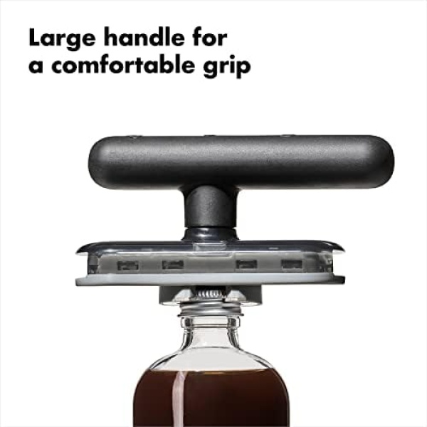 OXO Good Grips Twisting Jar Opener with Basepad, Black - Image 5