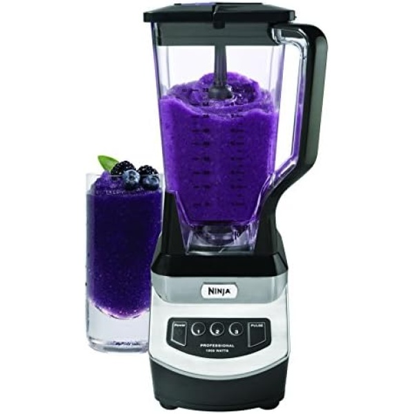 Ninja NJ600WMC Professional Blender, 72 oz Pitcher, Black/Silver, 900W - Image 6