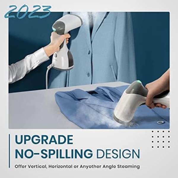 Steamer for Clothes, Kolohoso 1500W Fast Heat Up Handheld Garment Steamer - Image 3