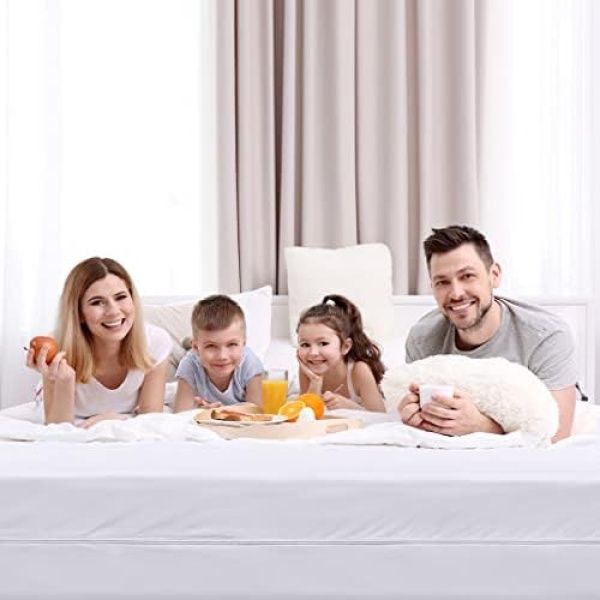 Utopia Bedding Zippered Mattress Encasement Queen - 100% Waterproof and Bed Bug - Image 6