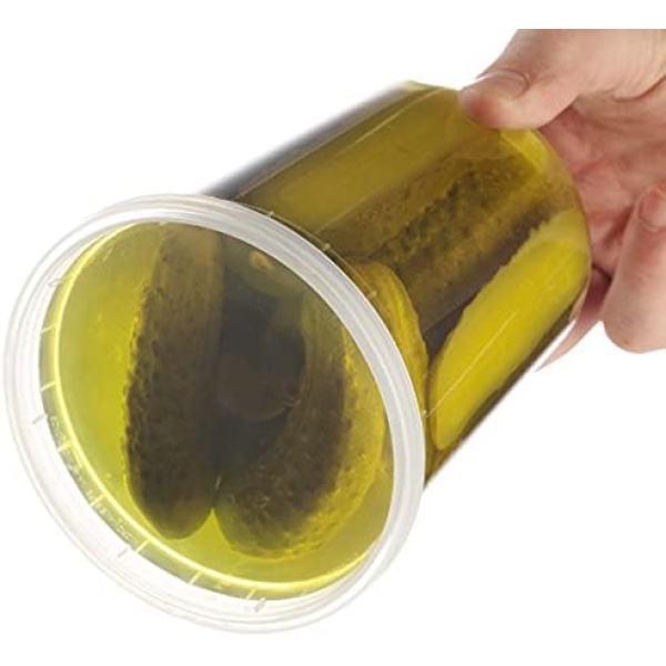 Deli Food Containers with Lids - (48 Sets) 24-32 Oz Quart Size & 24-16 Oz Pint - Image 6