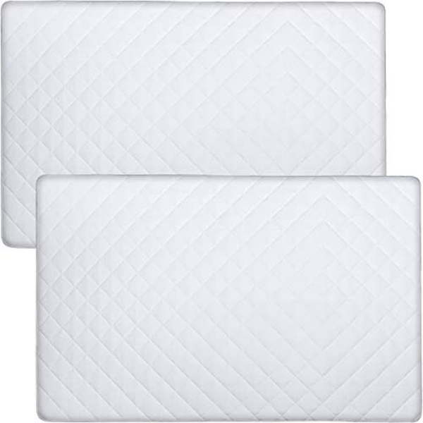 Utopia Bedding Waterproof Crib Fitted Mattress Protector (Pack of 2) - Toddler