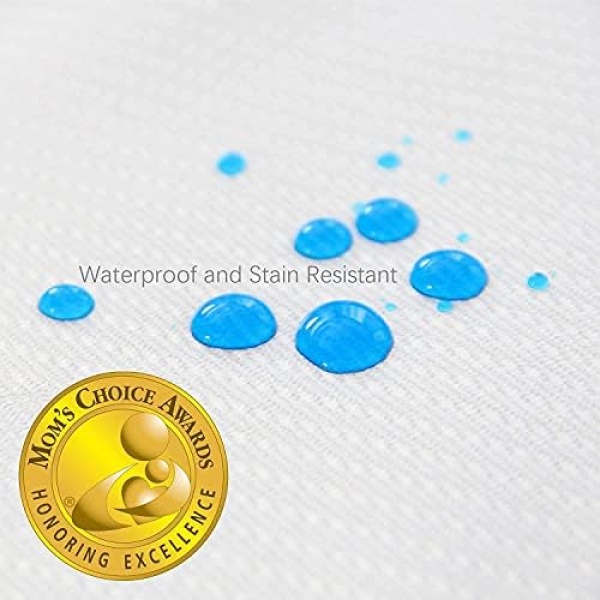 Biloban Trifold Pack N Play Mattress Topper 38" x 26", Playpen Mattress - Image 2