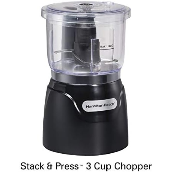 Hamilton Beach Electric Vegetable Chopper & Mini Food Processor, 3-Cup - Image 8