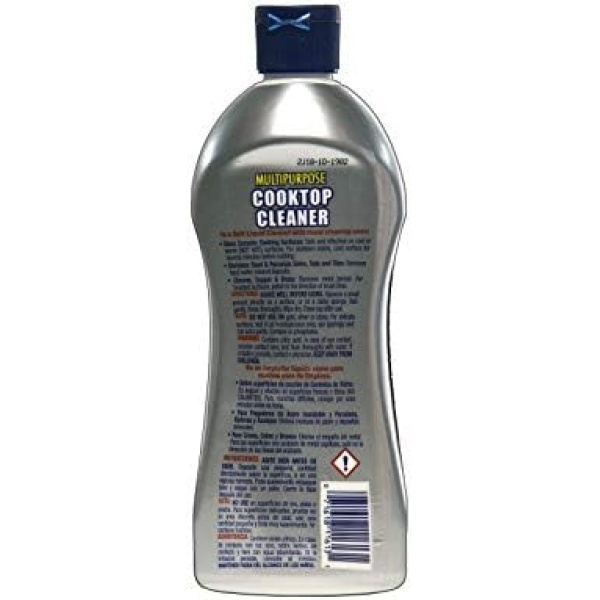 Bar Keepers Friend 11613 Multipurpose Cooktop Soft Liquid Cleaner, silver, 368 g - Image 3