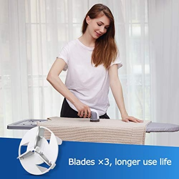 BEAUTURAL Lint Remover Fabric Shaver and Sweater Defuzzer with 2-Speeds - Image 4
